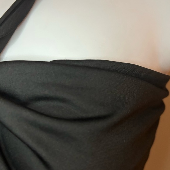 Black night out crop top - Picture 3 of 7